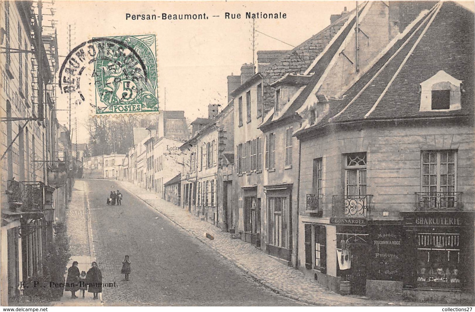 95-PERSAN- BEAUMONT-SUR-OISE- RUE NATIONALE - Beaumont Sur Oise