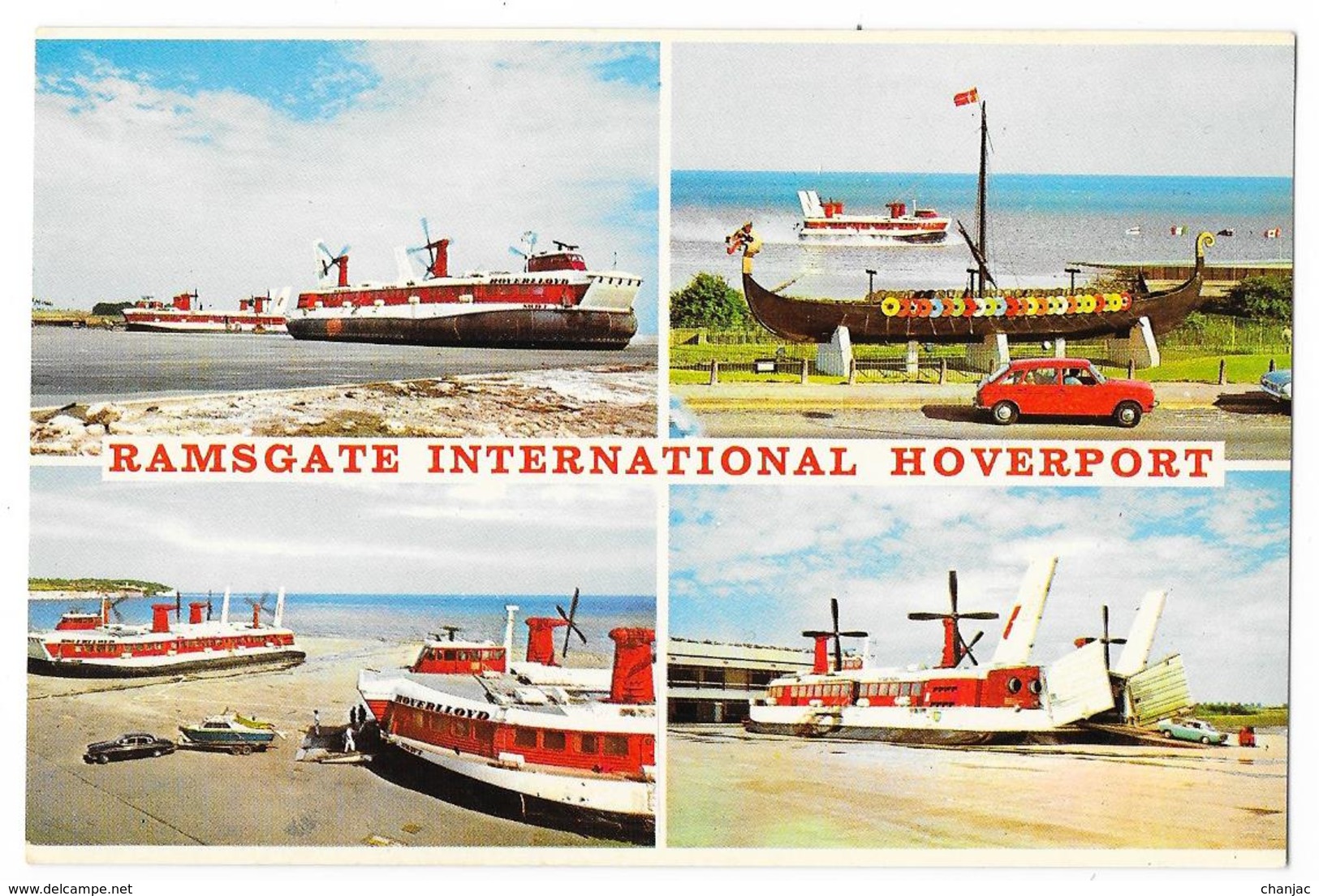 Cpsm: RAMSGATE INTERNATIONAL HOVERPORT (Hovercraft - Cie Hoverlloyd) N° 5719 - Ramsgate