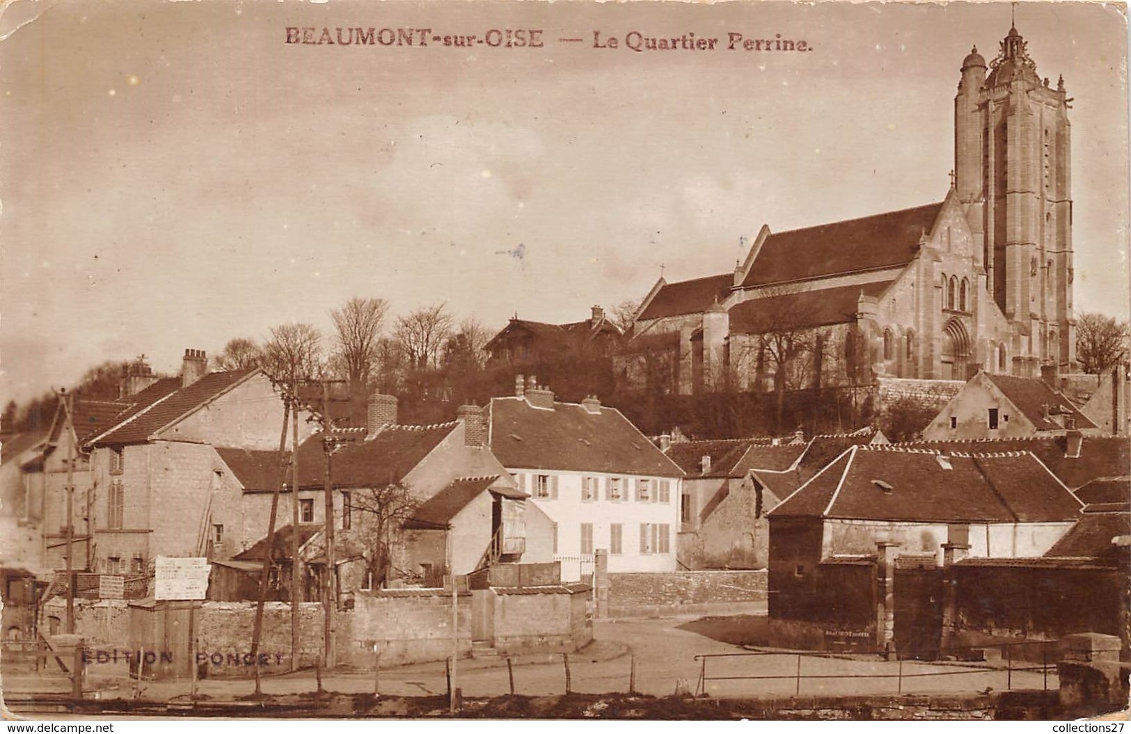 95-BEAUMONT-SUR-OISE- LE CARTIER PERRINE - Beaumont Sur Oise