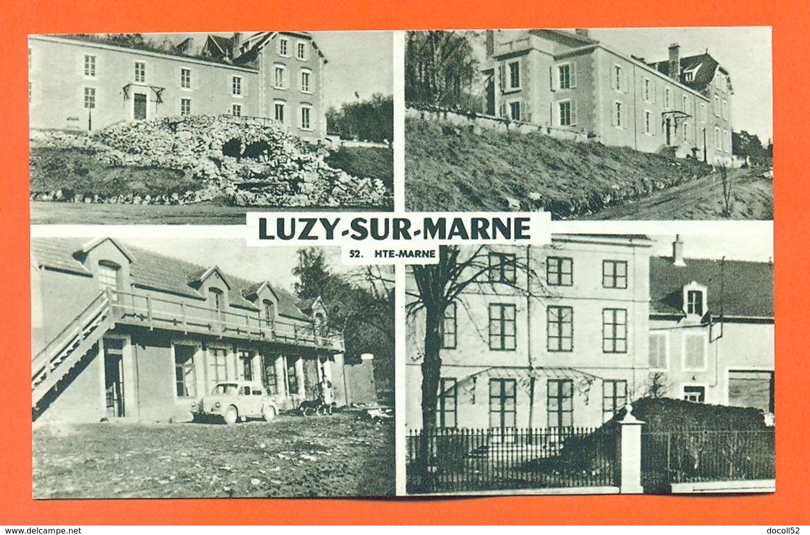 CPA 52 Luzy Sur Marne  " Le Chateau Du Val Moiron " LJCP 41 - Autres & Non Classés