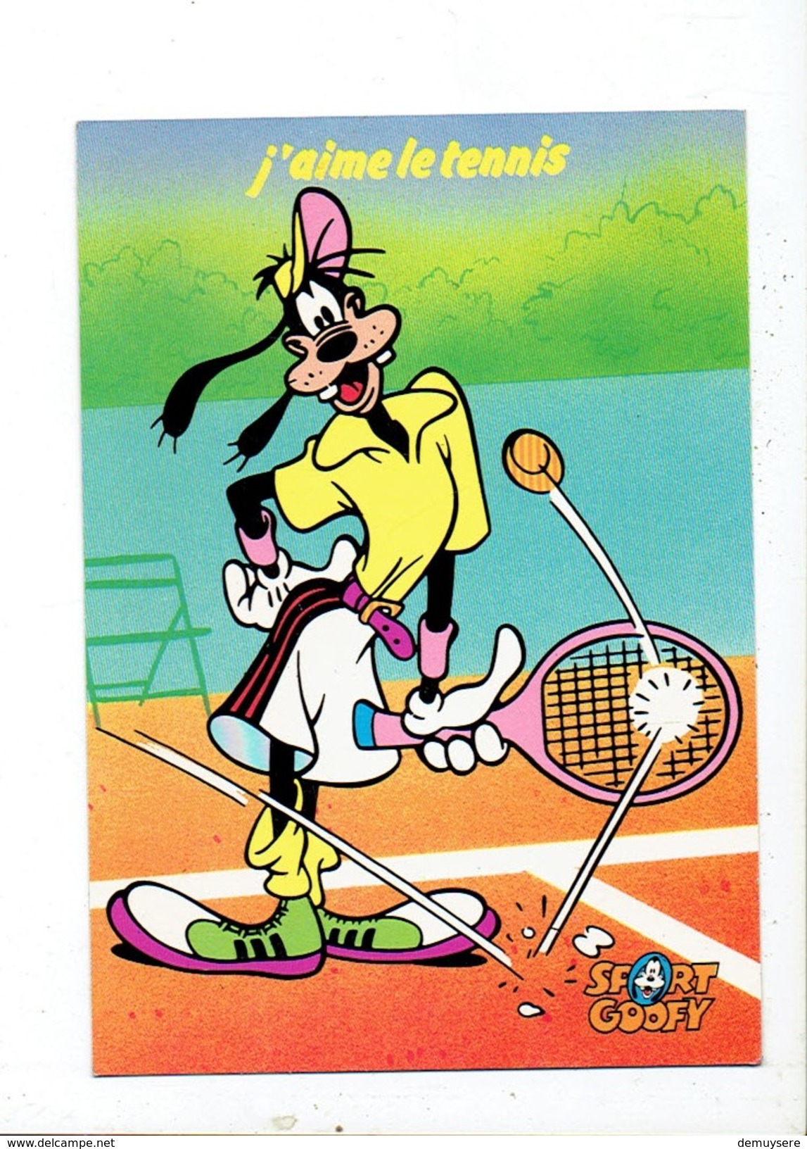 39673 Sport GOOFY - J'aime Le Tennis - Otros & Sin Clasificación