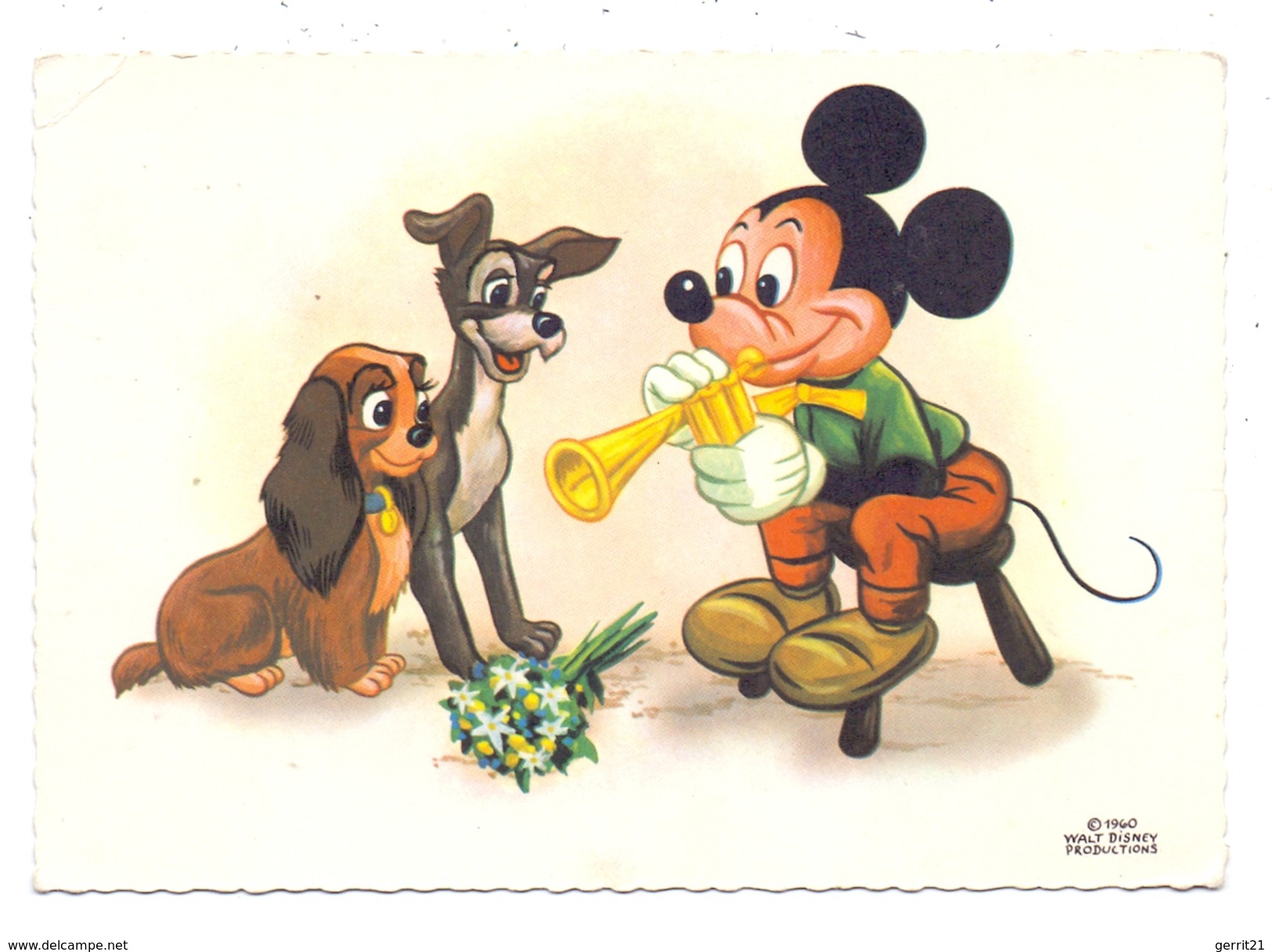 DISNEY - Micky Maus / Susi & Strolch / Mickey Mouse & Lady And The Tramp, 1960 - Sonstige & Ohne Zuordnung