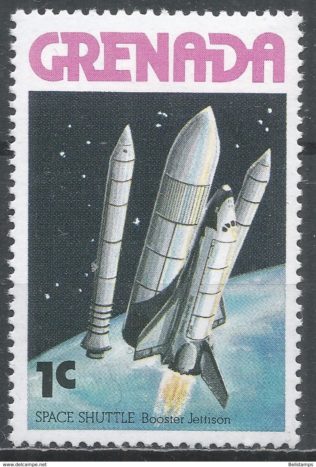 Grenada 1978. Scott #843 (MNH) Booster Separation * - Grenade (1974-...)