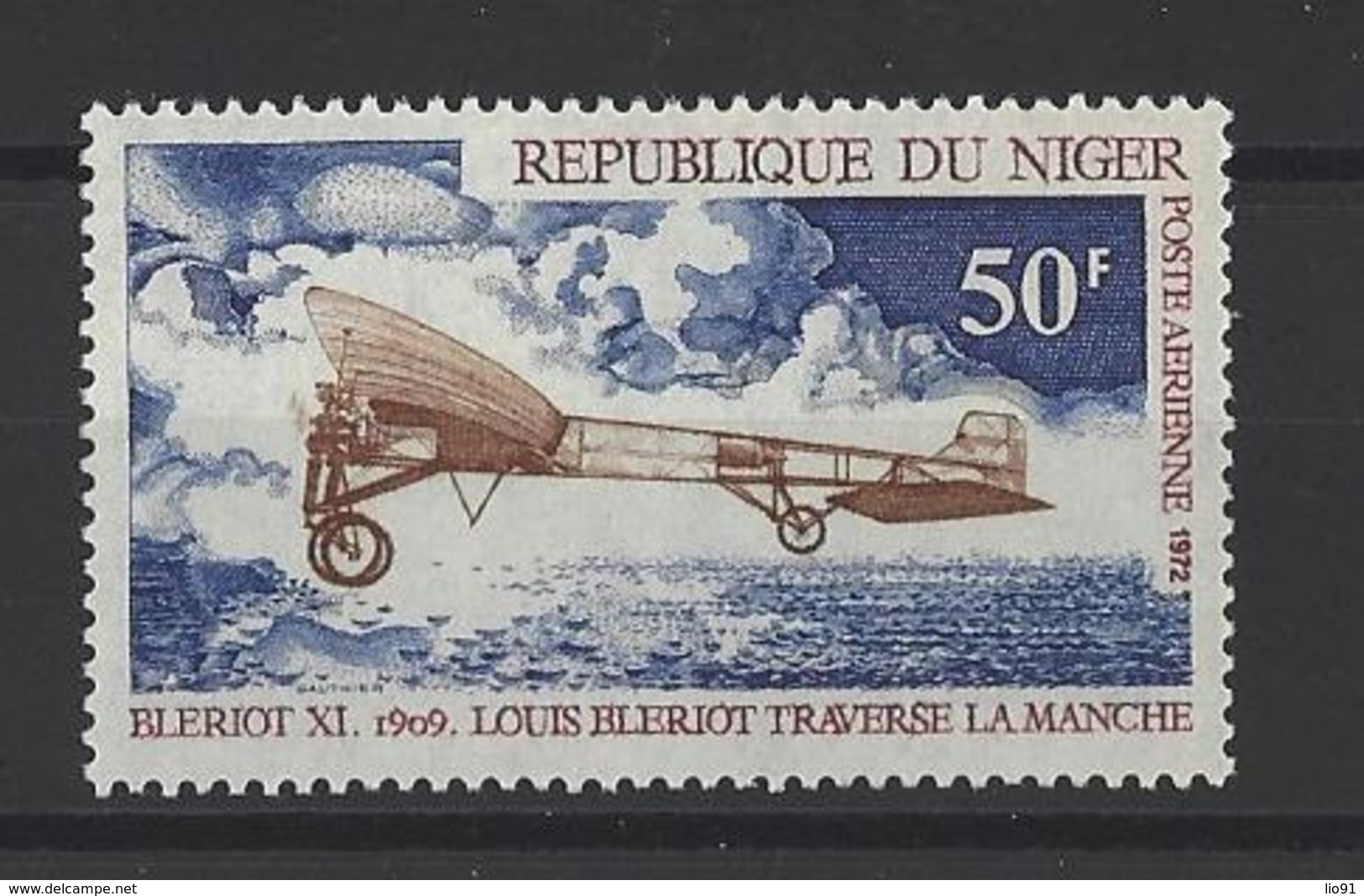 NIGER . YT PA 183 Neuf ** Avion Célèbre. Blériot XI  1972 - Níger (1960-...)