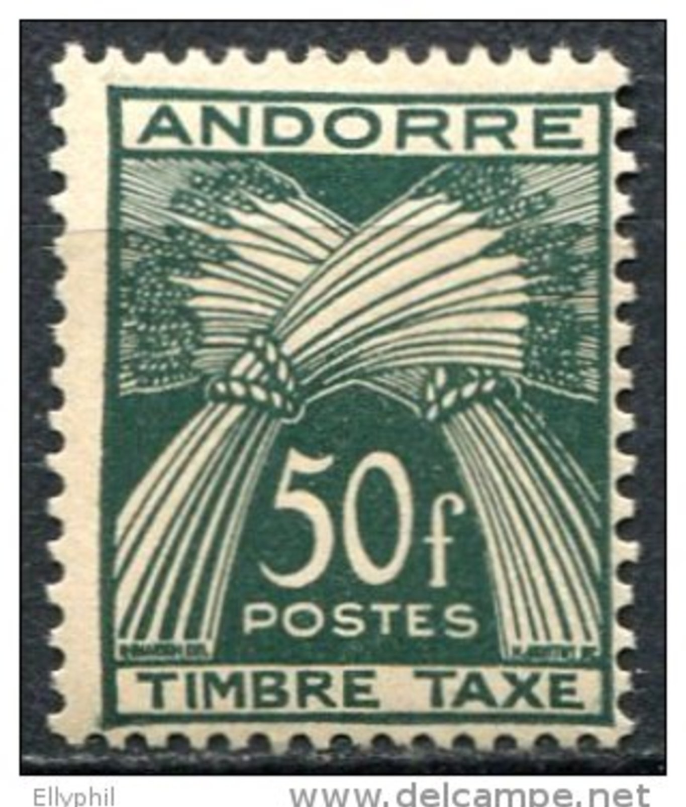 Andorre, Taxe N° 40** Y Et  T - Unused Stamps