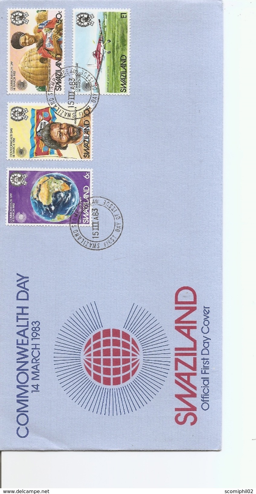 Swaziland -Commonwealth Day ( FDC De 1983 à Voir) - Swaziland (1968-...)