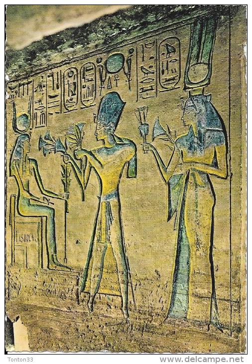 ABU SIMBEL - EGYPTE - Petit Temple - Offrandes à La Déesse Hathor - ENCH2000 - - Abu Kabir