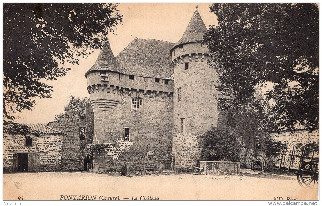 V7881 Cpa 23 Pontarion - Le Château - Pontarion