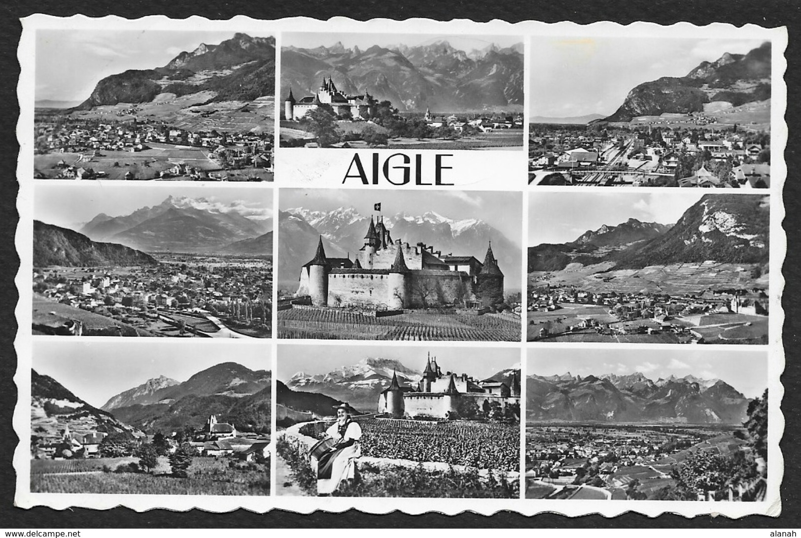 AIGLE Multivues (Perrochet) Vaud Suisse - Aigle