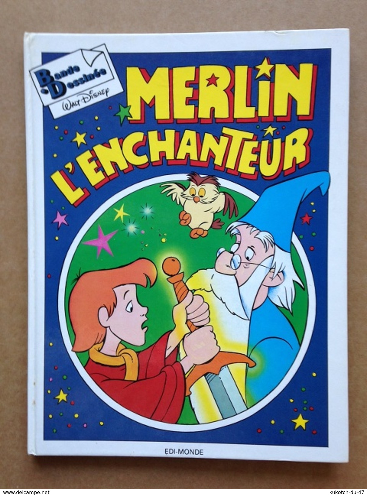 Disney - BD Merlin L'enchanteur (1984) - Disney