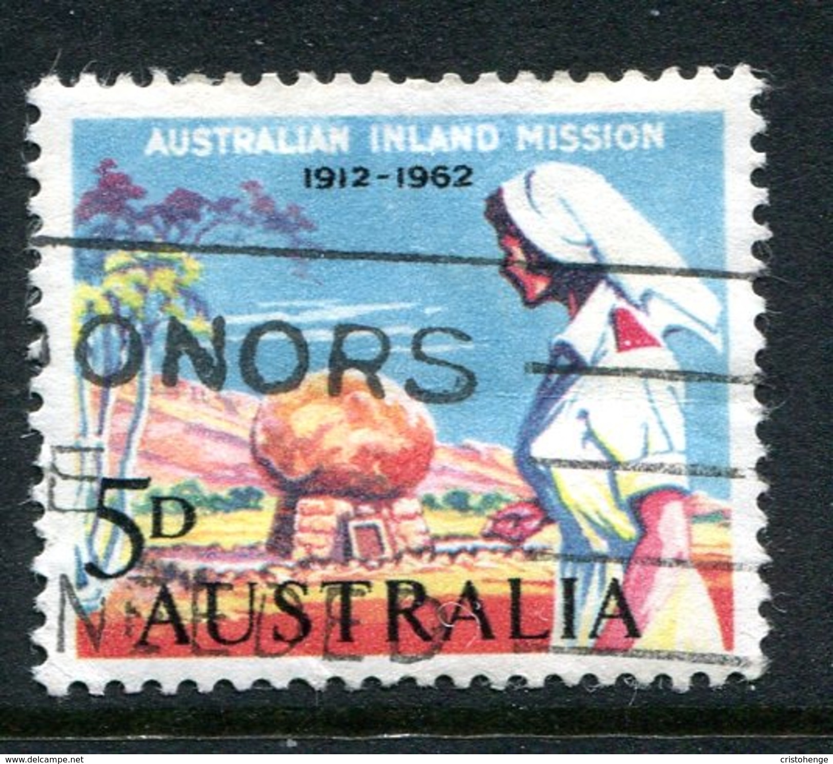 Australia 1962 50th Anniversary Of Australian Inland Mission Used - Usados