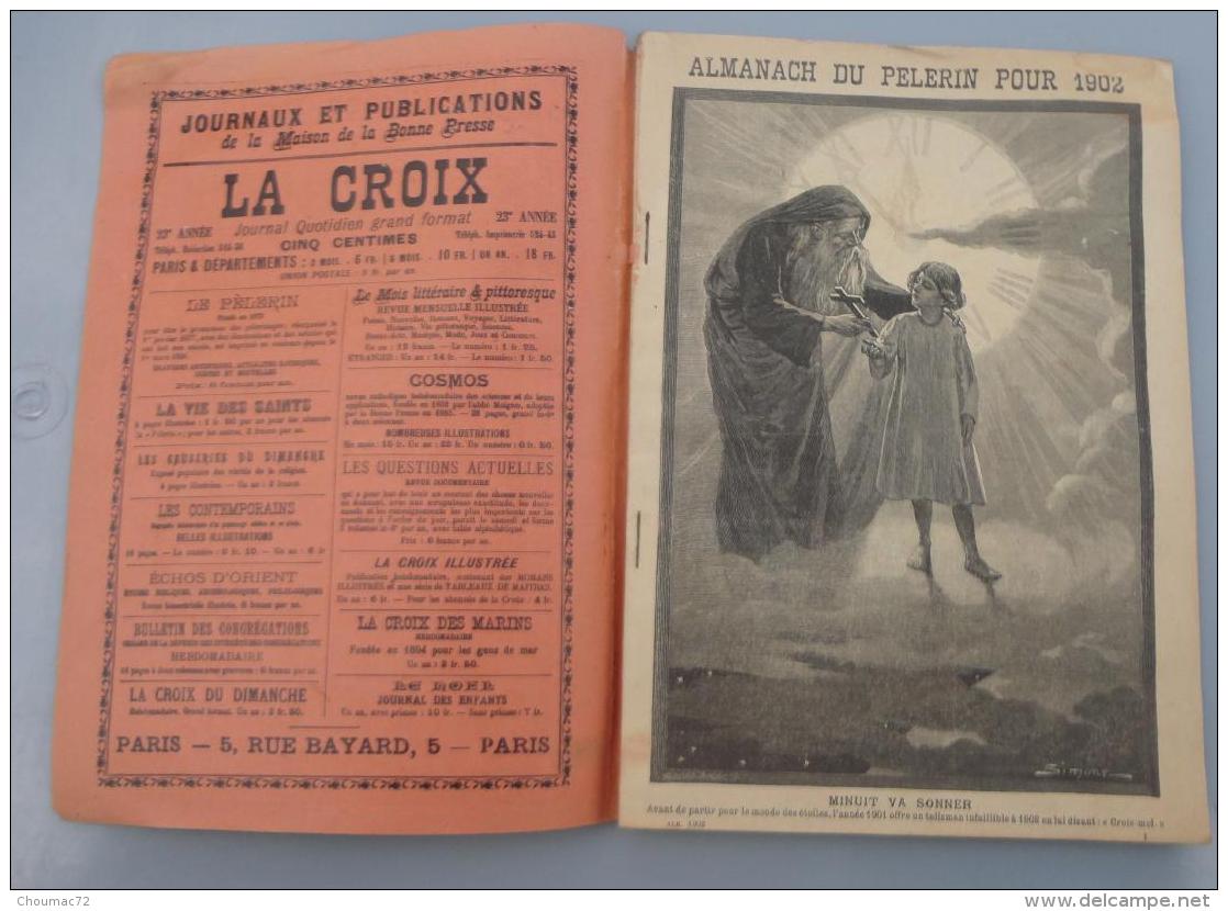 Calendriers 012, Almanach Du Pèlerin 1902 - Autres & Non Classés