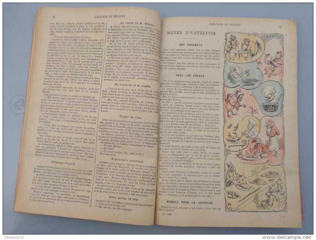 Calendriers 013, Almanach Du Pèlerin 1904 - Autres & Non Classés