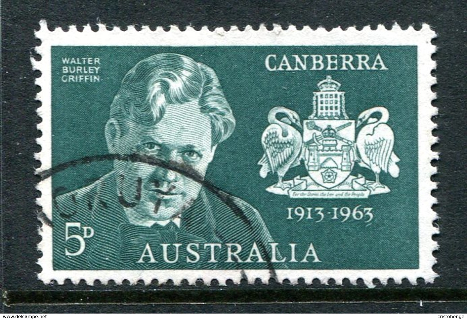 Australia 1963 50th Anniversary Of Canberra Set Used - Oblitérés