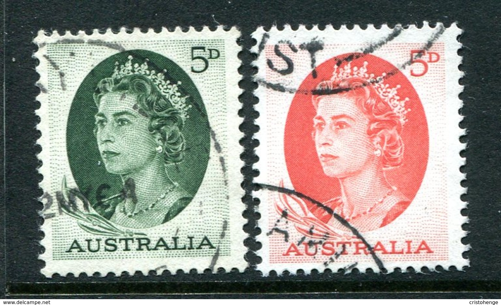 Australia 1963-65 QEII Definitives Set Used - Used Stamps