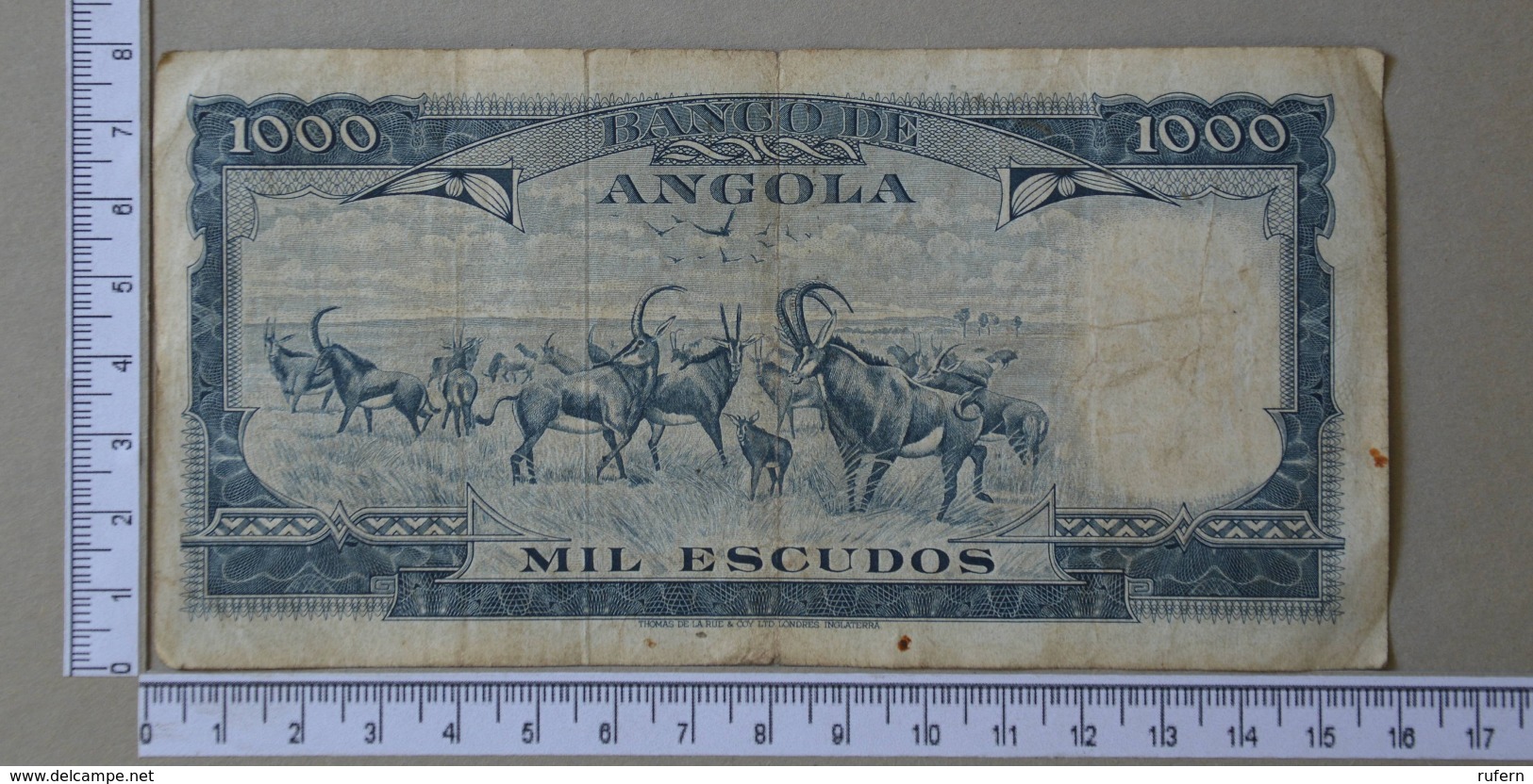 ANGOLA 1000 ESCUDOS 1970 -      (Nº18132) - Angola