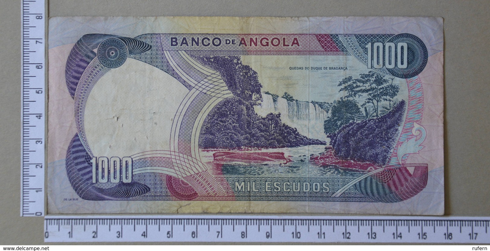 ANGOLA 1000 ESCUDOS 1972 -      (Nº18133) - Angola