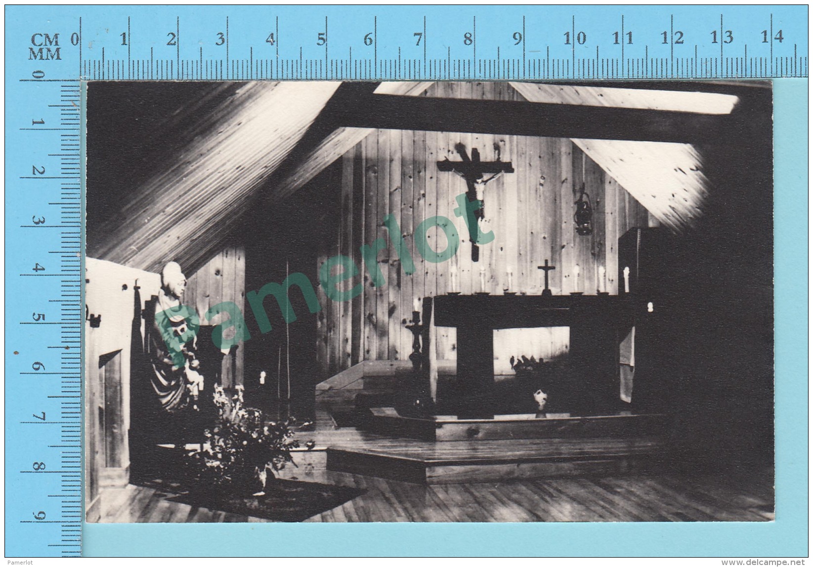 Stowe Vermont USA -Interior Of Chapel Trapp Family Home   -  2 Scans - Autres & Non Classés