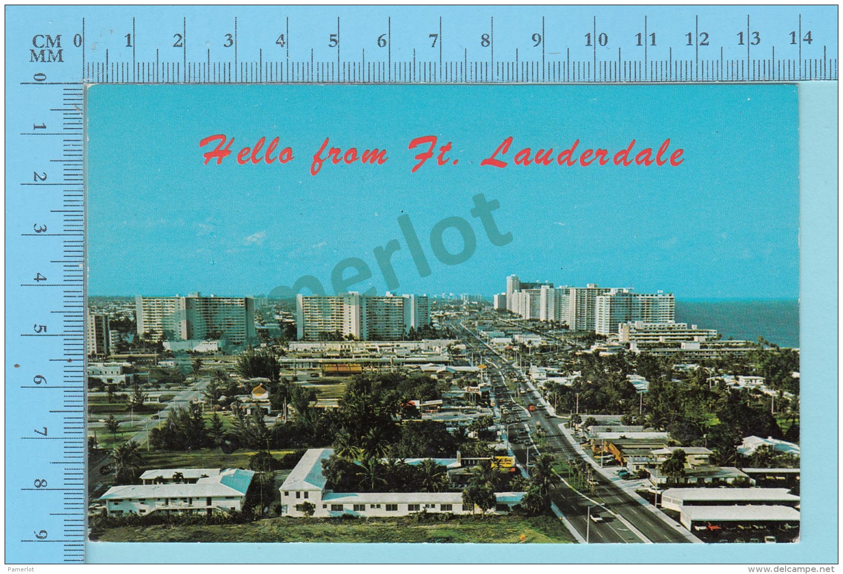 Hello Frim Fort Lauderdale Fl. USA - 2 Scans - Souvenir De...