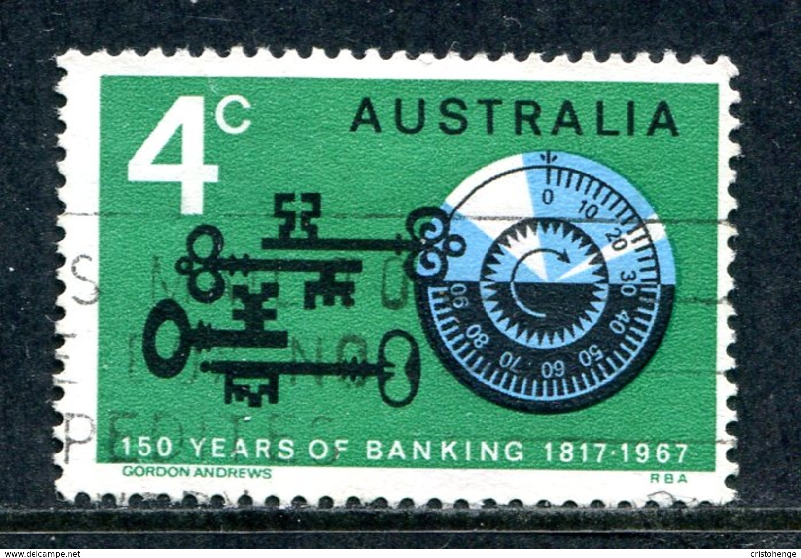 Australia 1967 150th Anniversary Of Australian Banking Used - Used Stamps