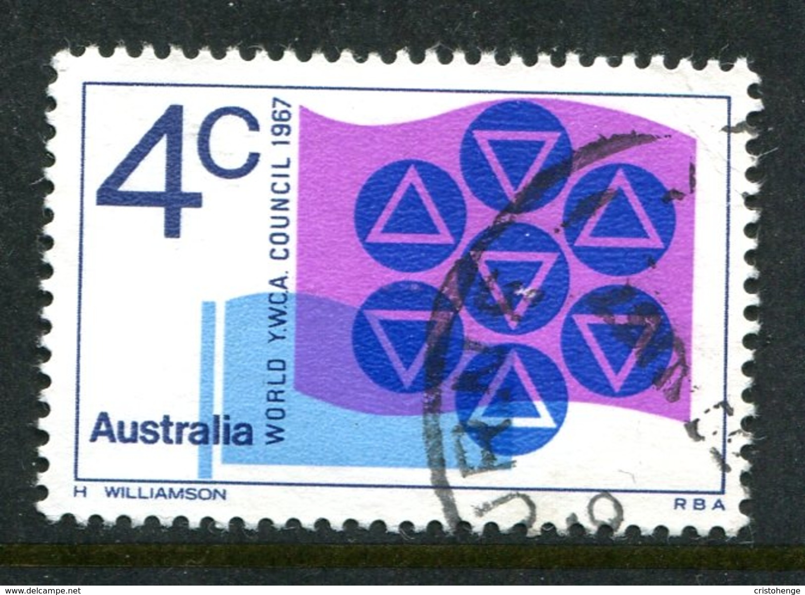 Australia 1967 World YWCA Council Meeting Used - Used Stamps