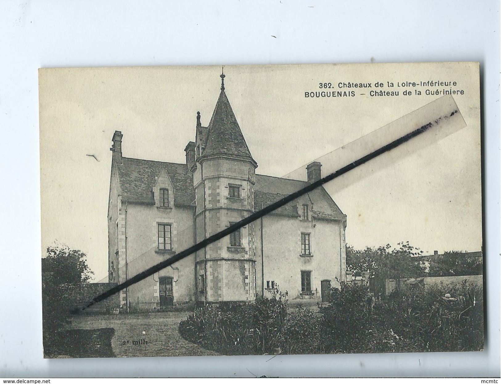 CPA Souple - Châteaux De La Loire Inférieure -  Bouguenais - Château De La Guérinière - Bouguenais