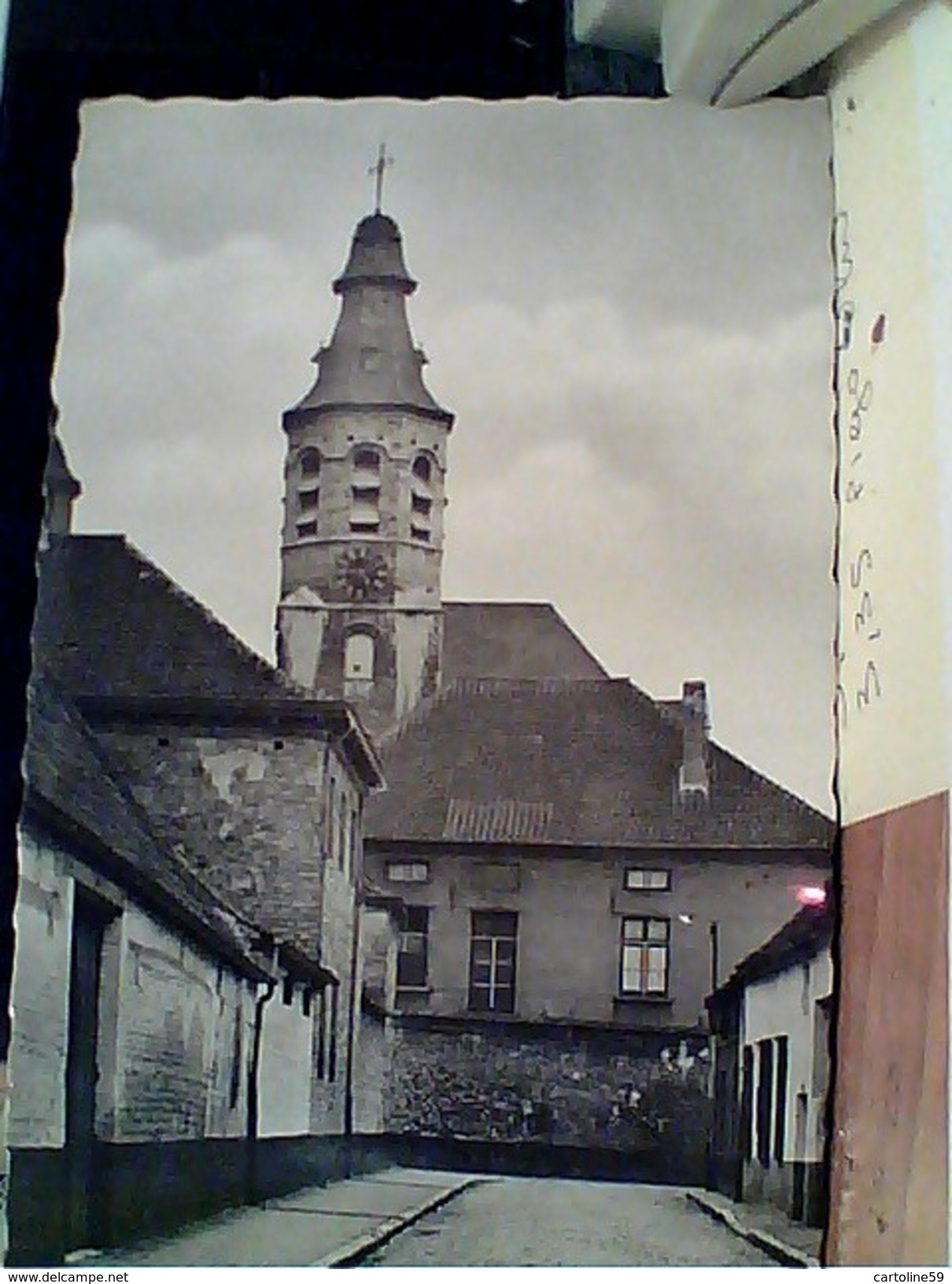 BELGIO BELGIQUE VILVOORDE VILVORDE RUE CONSOLATION  EGLISE V1950 GC13551 - Vilvoorde