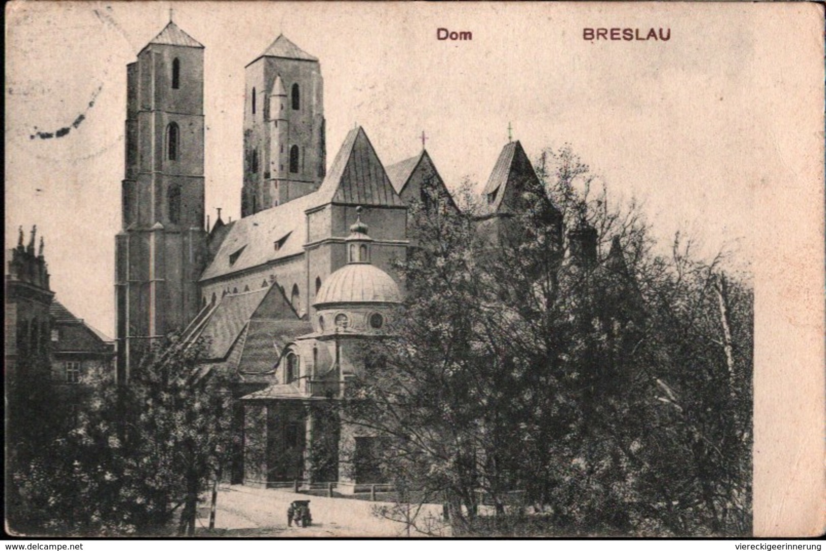 ! Alte Ansichtskarte Aus Breslau Schlesien , Dom, 1900 - Schlesien