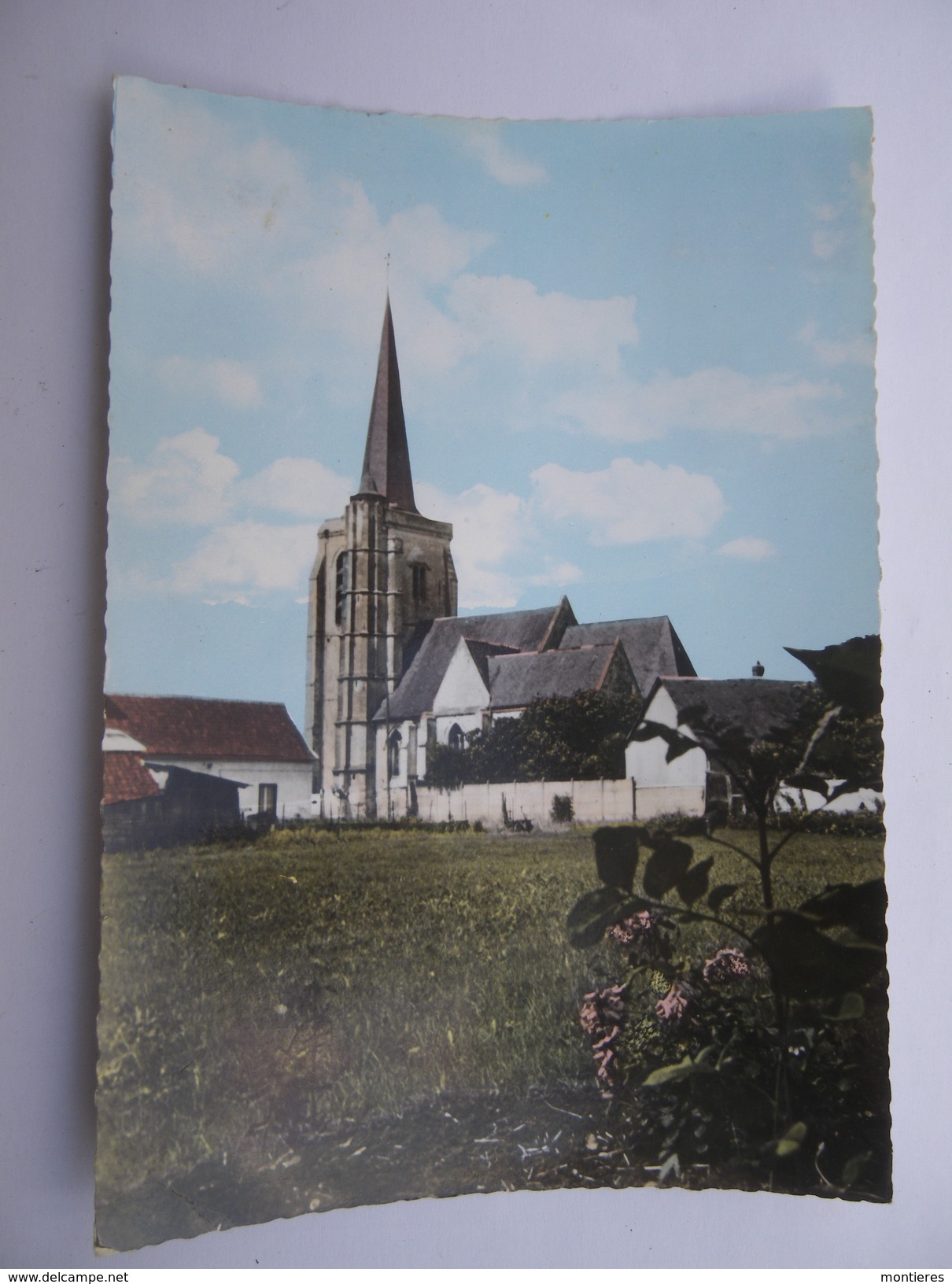 CPSM 80 - SOMME - AILLY LE HAUT CLOCHER L'EGLISE - Ailly Le Haut Clocher