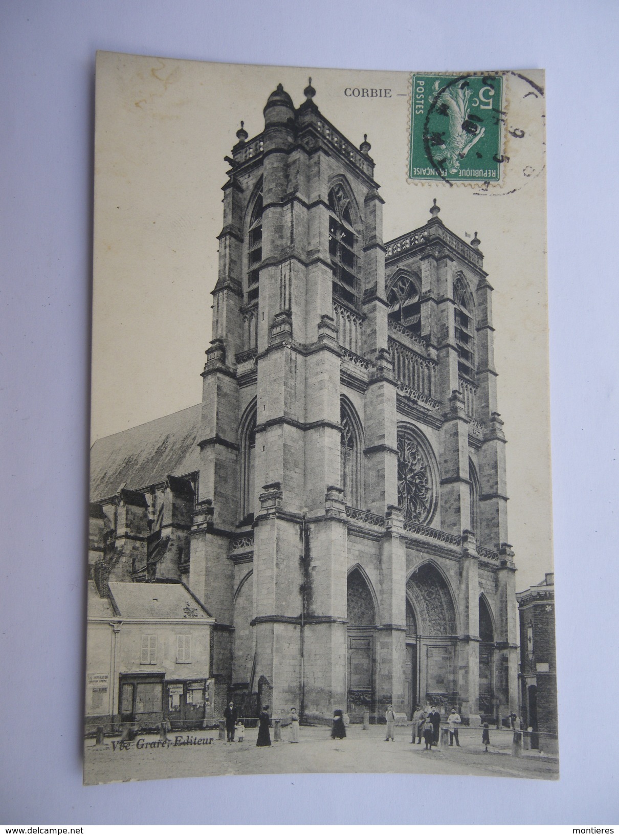 CPA 80 - SOMME - CORBIE L'EGLISE - Corbie