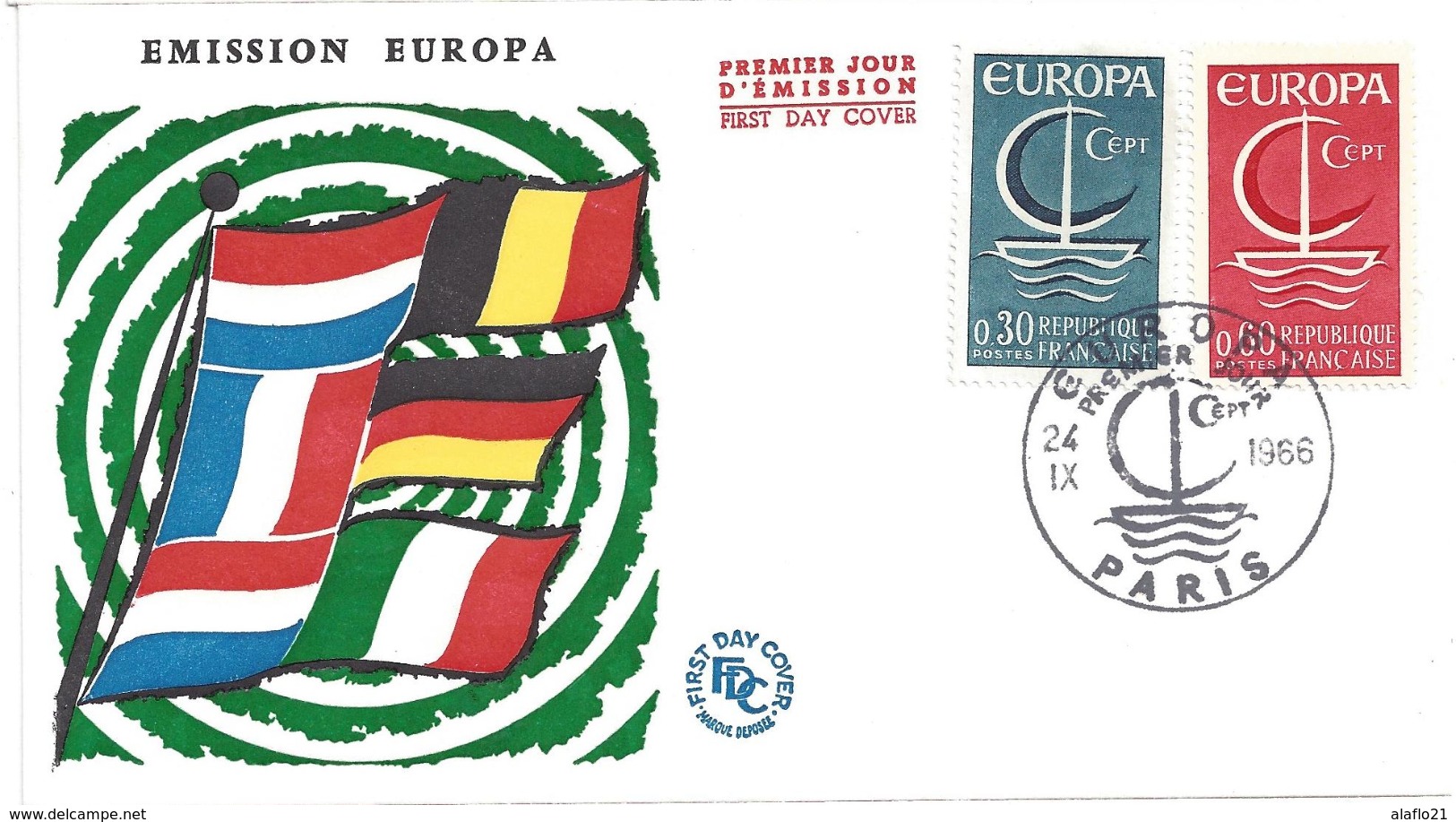 ENVELOPPE 1er JOUR - FDC - N° 1490 Et 1491 - EUROPA - 1960-1969