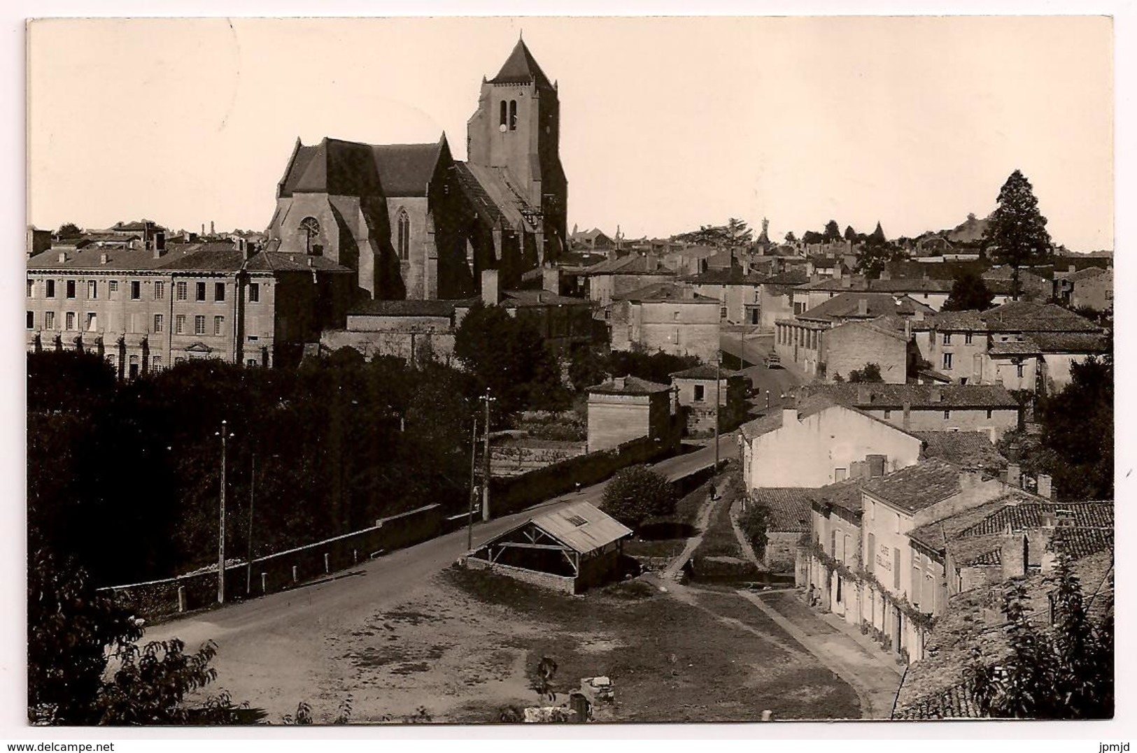 79 - CELLES SUR BELLE - Vue Générale - Ed. H. Bonneau - 1954 - Celles-sur-Belle