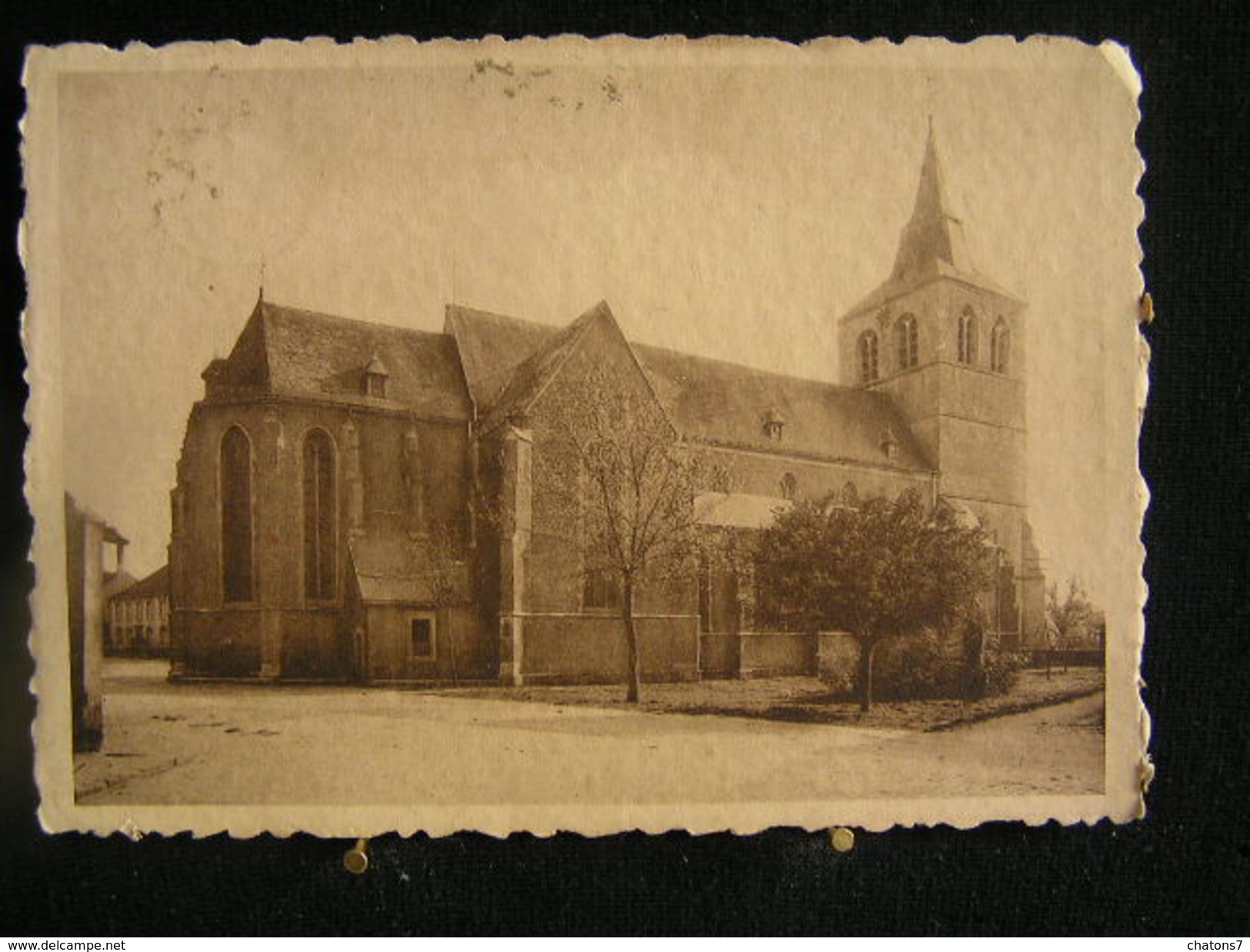 MO-160  -  Bocholt  (Limburg) - Kerk Na De Verplaatsing Van Den Toren /   Noordkant  10,5 X15,5 Cm - Circulé, 1937 - Bocholt