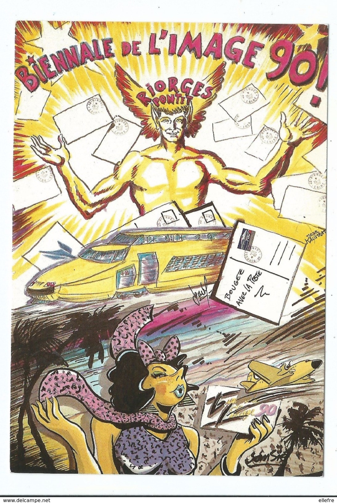 RIORGUES Bienale De L'image 1990 - Illustrateur Kalistrate Porcherot Sansié - Riorges