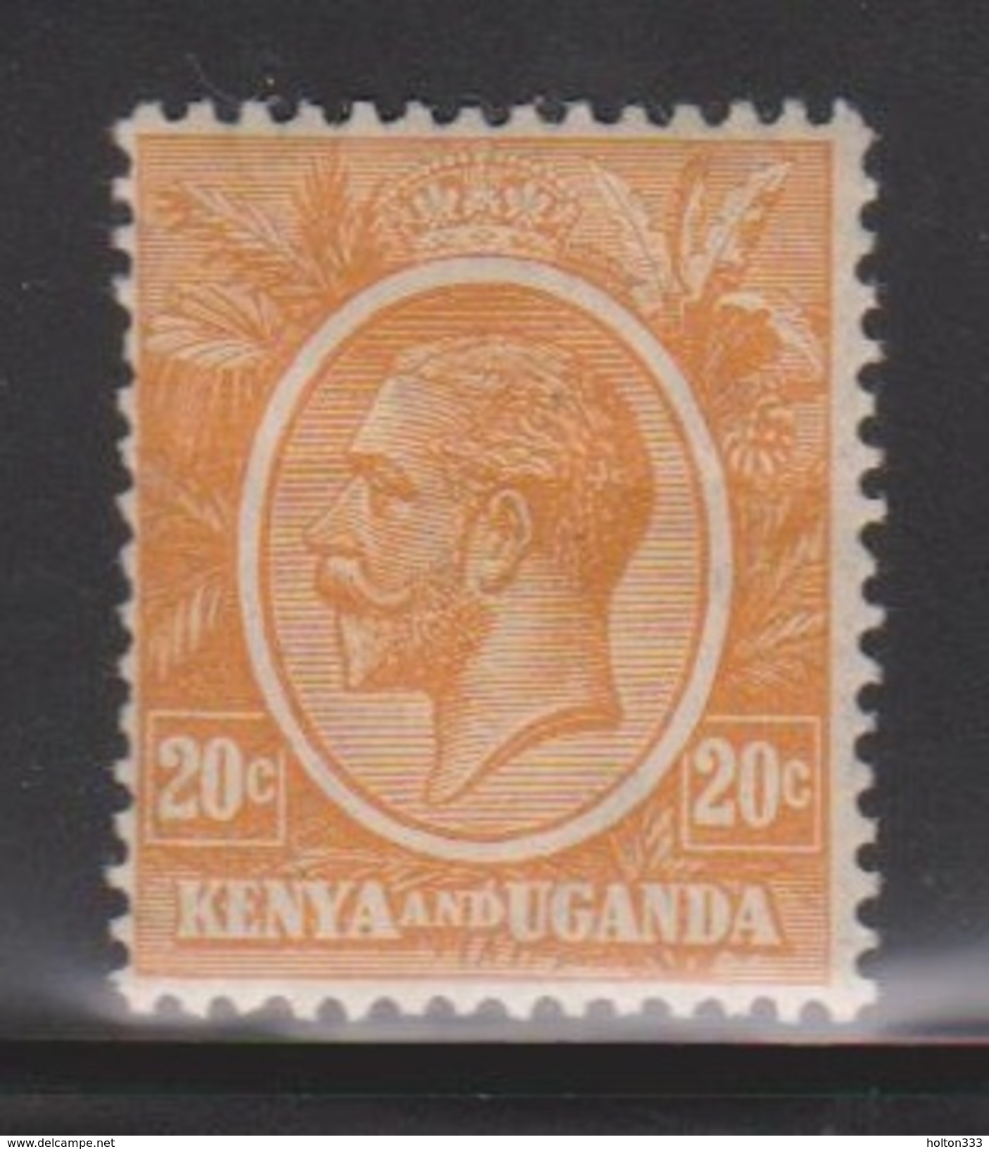 KENYA & UGANDA Scott # 25 MH - KGV - Kenya & Uganda