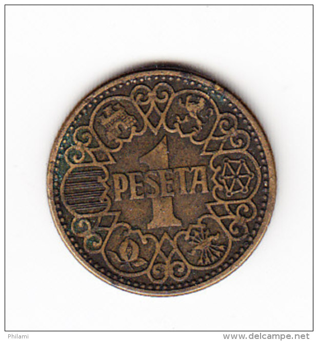 ESPAGNE KM 767 1944 1 Peseta . (B415) - 1 Peseta