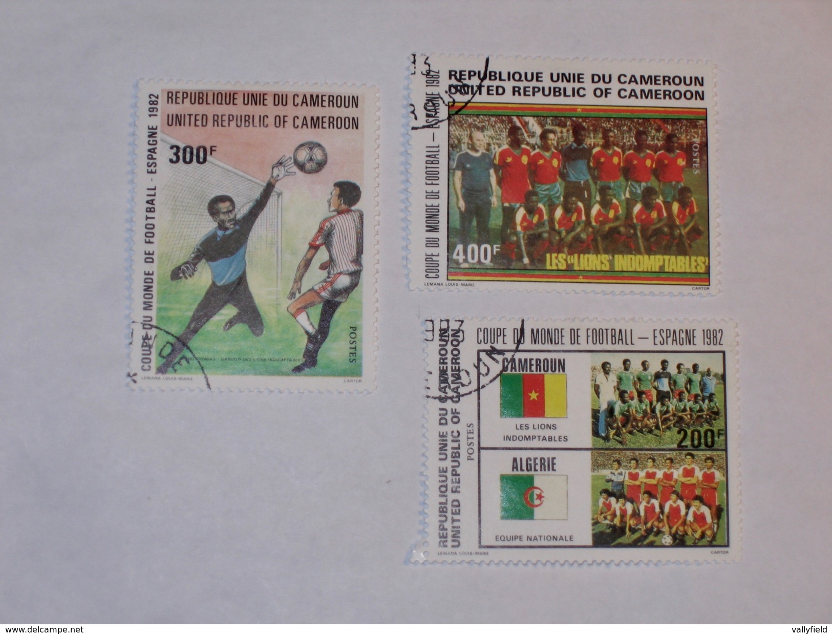 CAMEROUN  1982  LOT# 11  SOCCER WORLD CUP - Cameroun (1960-...)