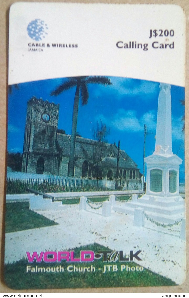 J$200 Falmouth Church World Talk (thin) - Jamaica