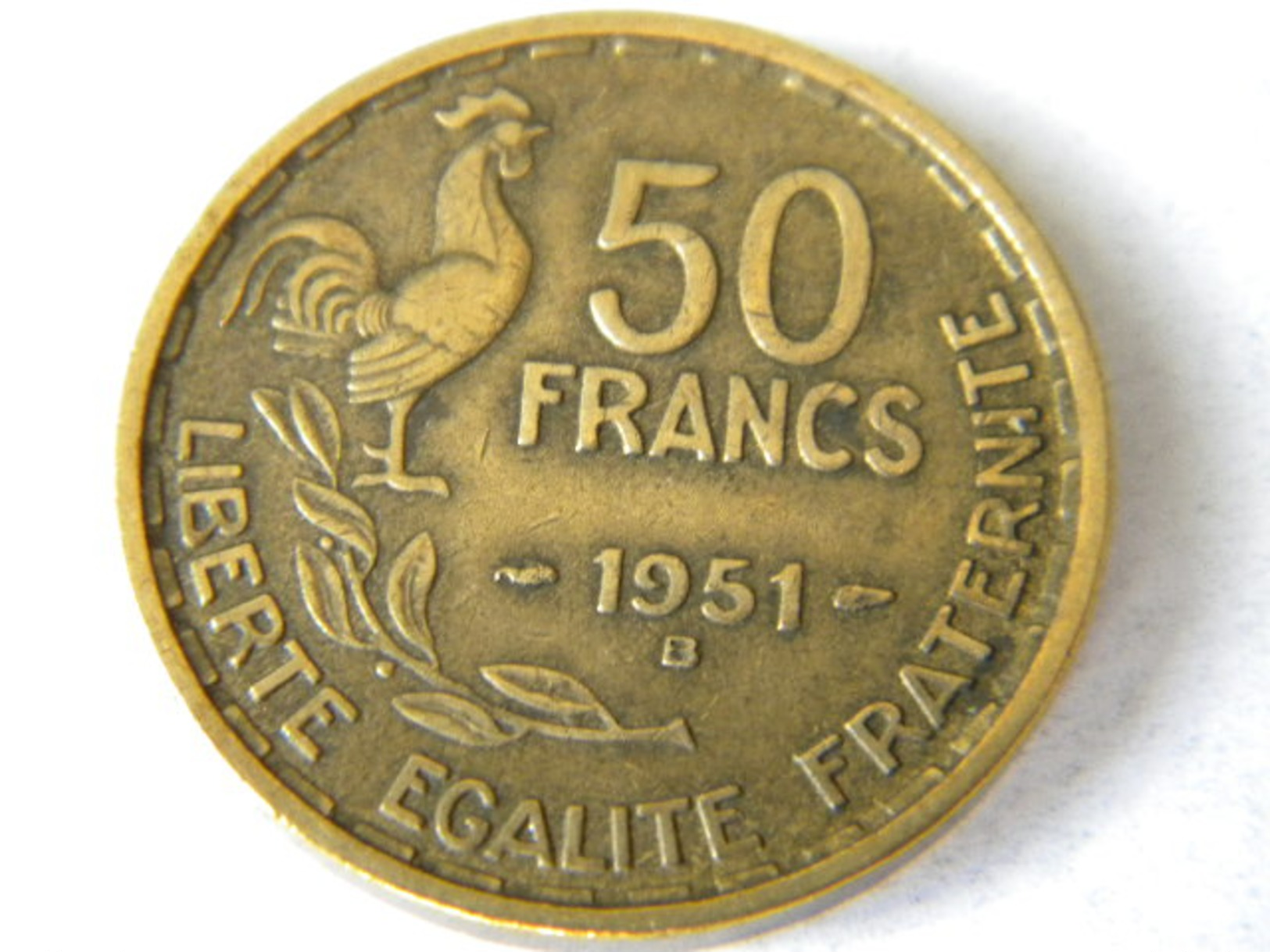 FRANCE - 5O FRANCS G.GUIRAUD 1951.B. - Autres & Non Classés