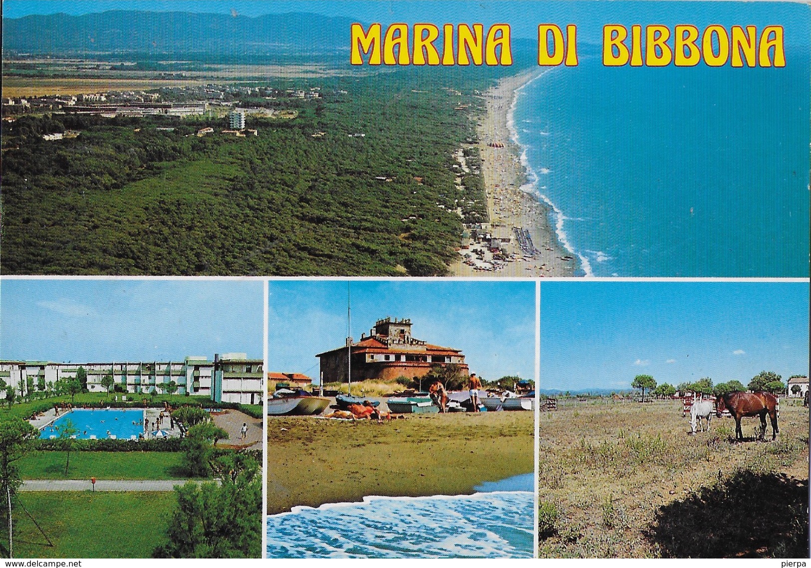 TOSCANA - MARINA DI BIBBONA - EDIZ. BONACCORSI - VIAGGIATA 2001 - Altri & Non Classificati