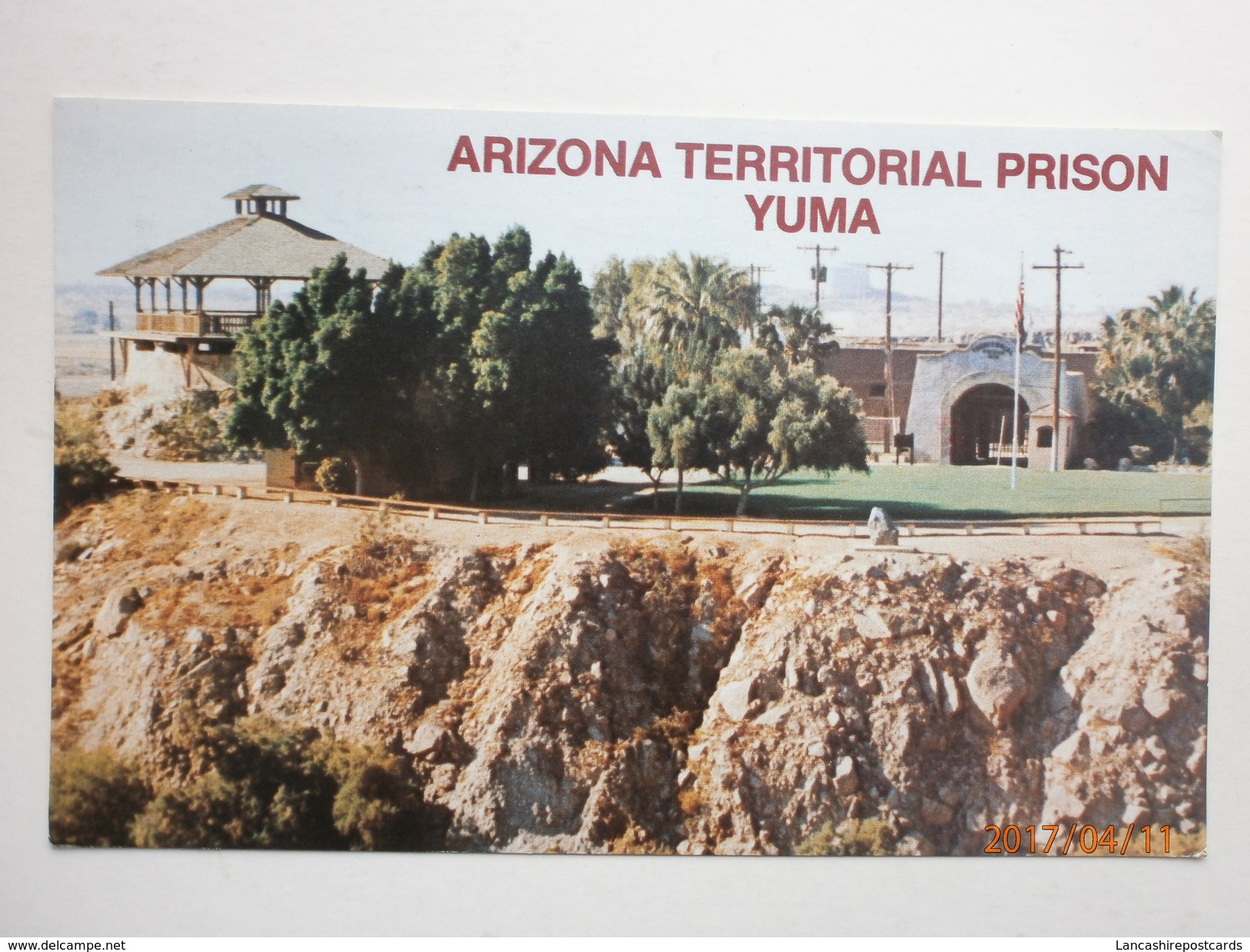 Postcard Arizona Territorial Prison Yuma Postally Used At Tucson In 1979 My Ref B11068 - Prison