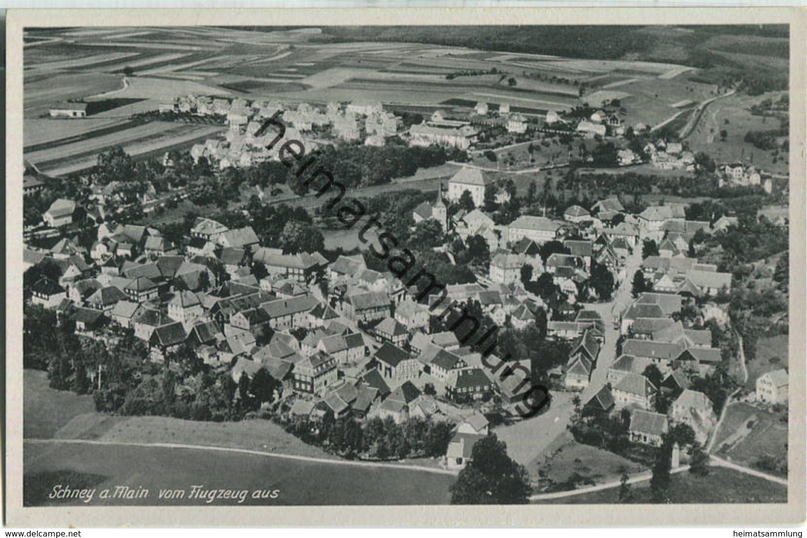 Lichtenfels - Schney - Flugzeugaufnahme - Lichtenfels