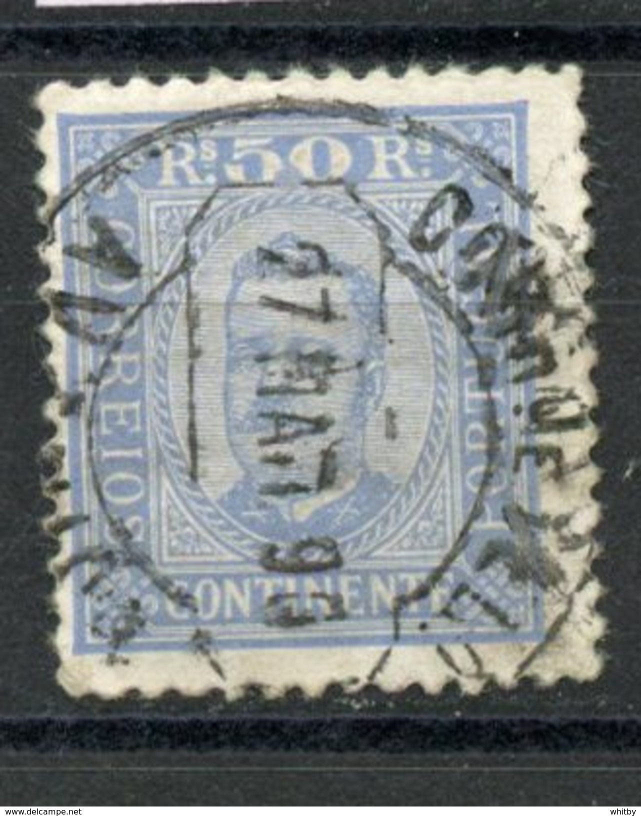 Portugal 1892 50r King Carlos  Issue #72 - Used Stamps