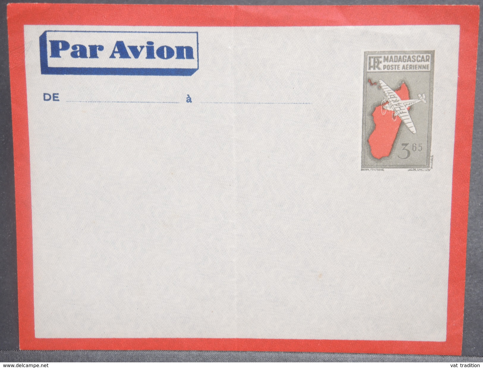 FRANCE / MADAGASCAR - Entier Postal Non Voyagé - L 7061 - Lettres & Documents