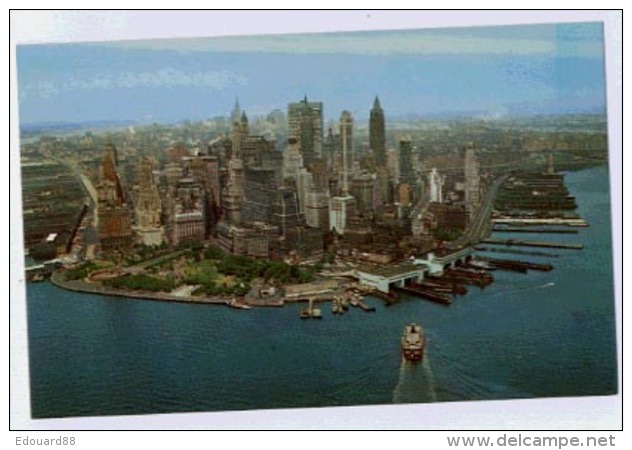 NEW YORK CITY  Aerial View Of Lower Manhattan - Manhattan