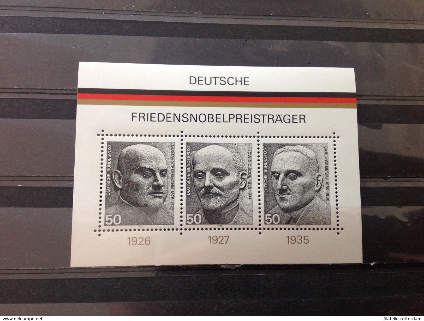 Duitsland / Germany - Postfris / MNH - Sheet Nobelprijswinnaars 1975 - Andere & Zonder Classificatie