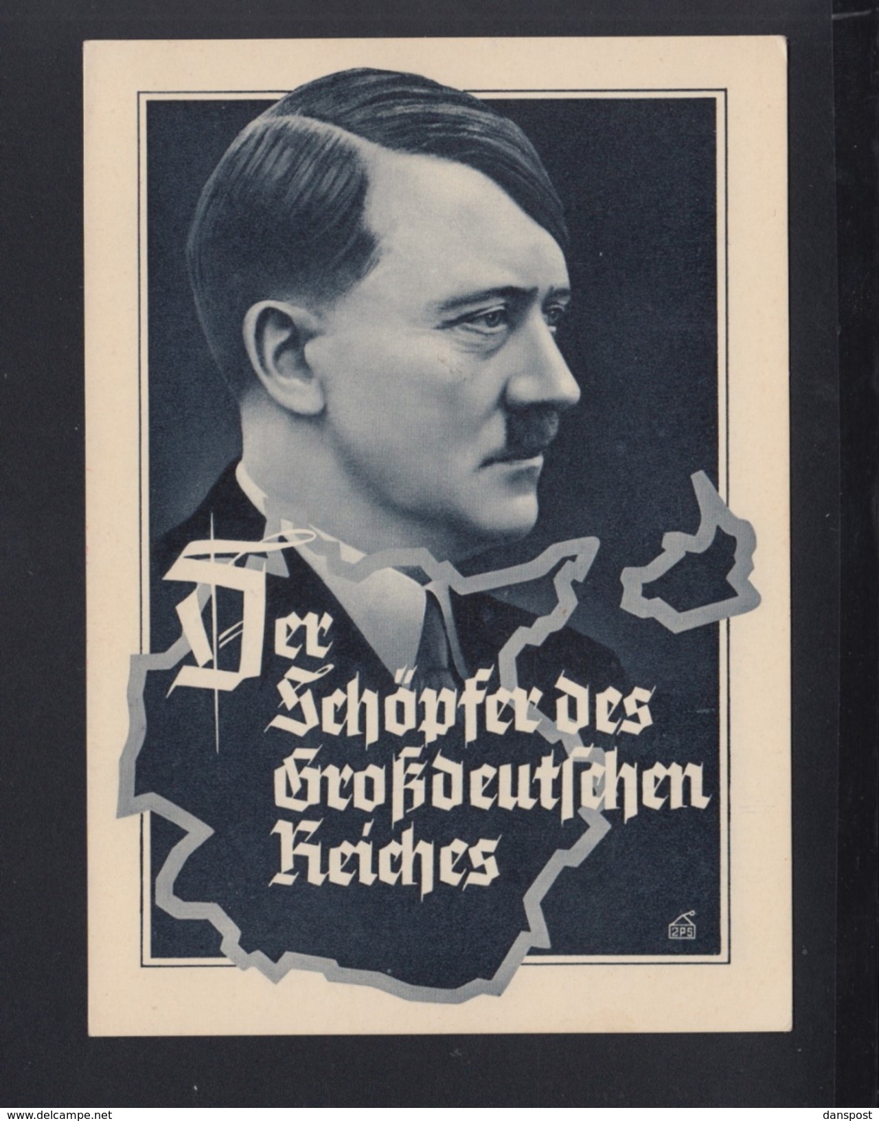 Dt. Reich Böhmen Und Mähren PK Hitler Der Schöpfer Des Grossdeutschen Reiches 1939 - Personaggi Storici