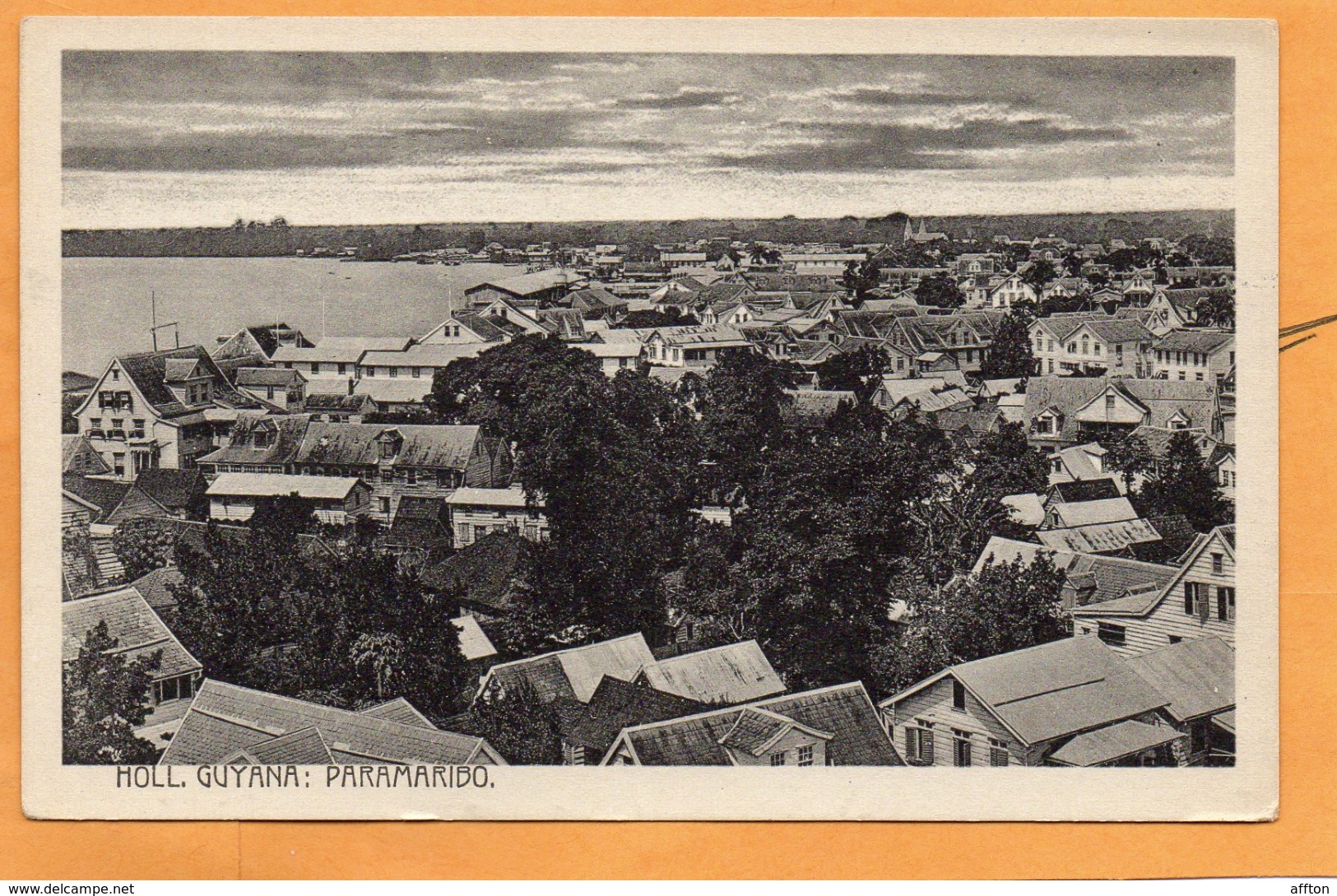 Paramaribo Surinam 1910 Postcard - Suriname