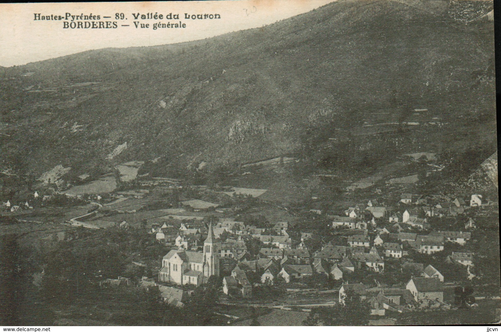 Bordères - (Vallée De Louron) Vue Générale - Borderes Louron