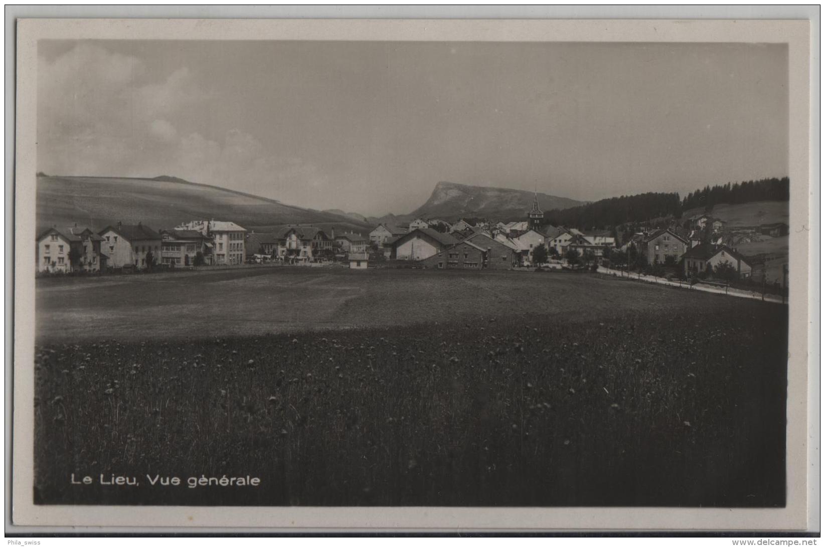 Le Lieu - Vue Generale (VD) - Photo: Guggenheim No. 13449 - Le Lieu